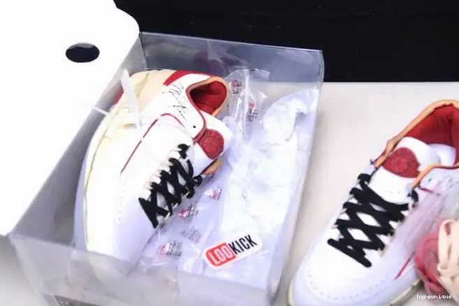 HYPE Off-White Jordan 2 Red SP Low White Retro DJ4375-106 0526